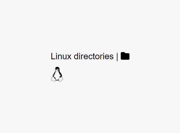 Linux Directories